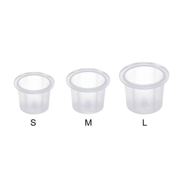 Pigment Cups - Assorted sizes (100 pcs)